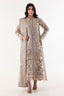 Stitched A-line Embroidered Shirt + Culotte + Dupatta