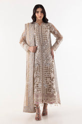 Stitched A-line Embroidered Shirt + Culotte + Dupatta