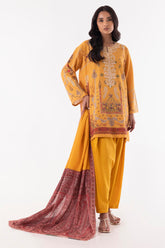 Stitched Multi Printed Shirt + Shalwar +Dupatta