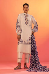 Unstitched Lawn 2 Piece Suit