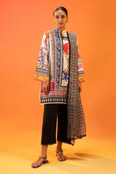 Unstitched Lawn 2 Piece Suit