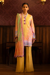 Unstitched Winter Linen 3 Piece Suit