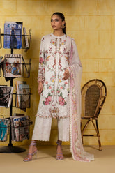 Unstitched 3 Piece Lawn Suit