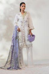 Unstitched Chambray 3 Piece Suit