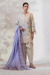 Unstitched Lawn 3 Piece Suit