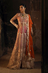 Stitched Festive Embroidered Net Suit
