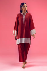 Stitched Boxy Dyed Shirt + Culotte