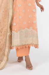 Stitched Peach Culotte