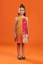 Stitched Kids Lawn Floral Printed Shirt