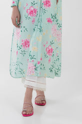 Stitched White Culotte