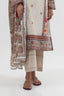 Stitched Beige Culotte