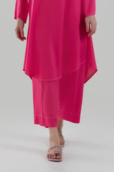 Stitched Pink Culotte