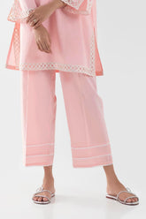 Stitched Pink Culotte