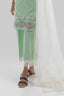 Stitched Green Culotte