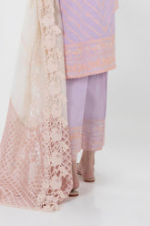 Stitched Purple Culotte