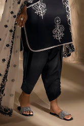 Stitched Black Shalwar