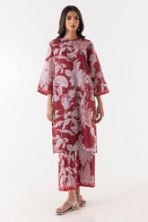 Stitched Poly cambric Shirt + Culotte