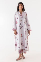 Stitched Blended Jacquard Shirt + Culotte