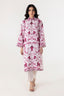 Stitched Blended Jacquard Printed Shirt