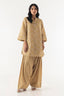 Stitched Yellow Basic Shirt + Shalwar
