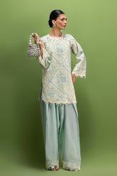 Stitched Luxury Embroidered Shirt + Shalwar