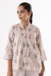 Stitched Kids Dobby Shirt