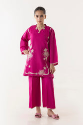 Stitched Kids Embroidered Lawn Shirt + Bottom