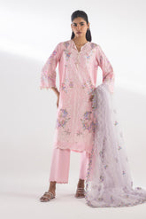 Stitched Luxury Lawn Suit