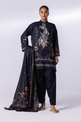 Stitched Mahay Lawn Suit