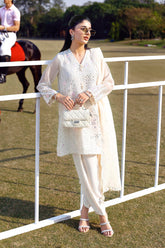 Stitched Embroidered Cotton Shirt