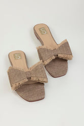 Jute Bow Flats