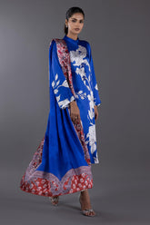 Stitched Satin Shirt + Dupatta