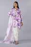 Stitched Satin Shirt + Dupatta