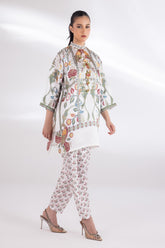 Stitched Silk Shirt + Bottom