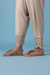 Stitched Linen Shalwar