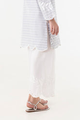 Stitched Lawn Embroidered Culotte