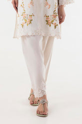 Stitched Lawn Skinny Shalwar