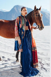 Unstitched Velvet 3 Piece Suit