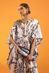 Stitched Silk Kaftan