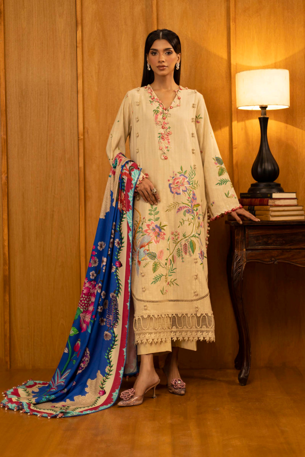 Sana Safinaz | Muzlin Winter 25 | 014A main image 0