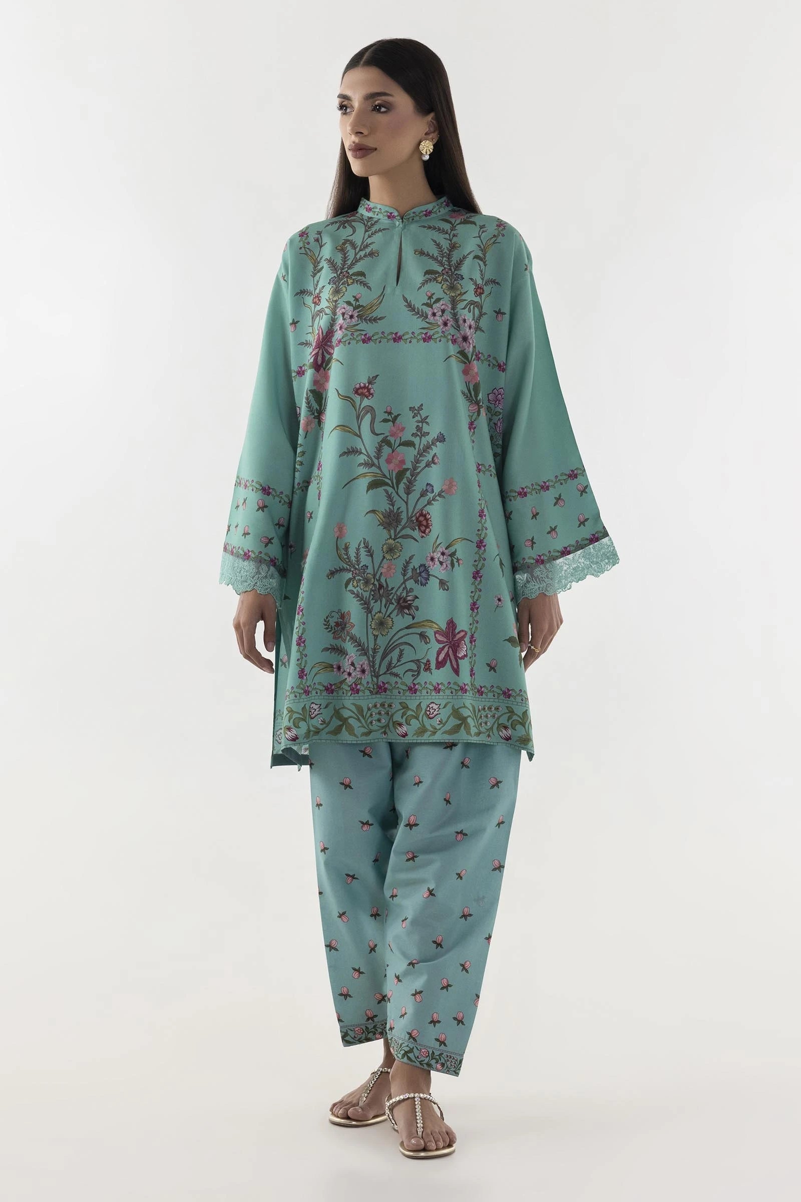Stitched Multi Printed Shirt + Shalwar Main image