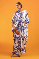 Stitched Silk Kaftan