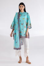 Stitched Mahay Lawn Shirt + Dupatta