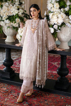 Unstitched Embroidered Organza Suit