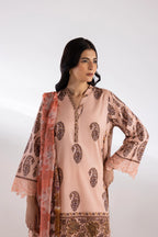 Stitched Mahay Lawn Suit