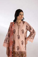 Stitched Mahay Lawn Suit