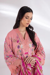 Stitched Muzlin Lawn Suit