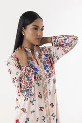 Stitched Multi Printed Shirt + Culotte