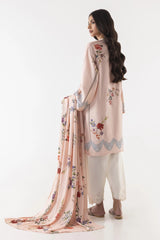Stitched Multi Printed Shirt + Dupatta