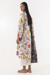Stitched Multi Printed Shirt + Dupatta